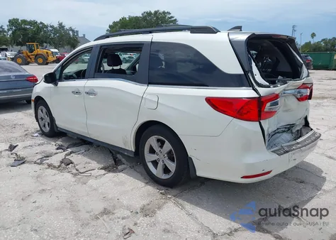 2019 Honda Odyssey Ex-L из США, поврежденный, VIN 5FNRL6H79KB011473